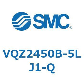 VQZ2450B-5LJ1-Q V Series(VQZ2450B) SMC 空気用 3位置エキゾーストセンタ