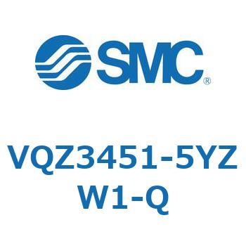 VQZ3451-5YZW1-Q V Series(VQZ3451) SMC 空気用 3位置エキゾーストセンタ