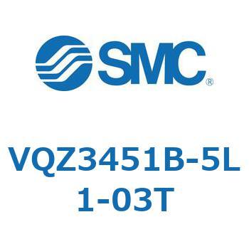 VQZ3451B-5L1-03T V Series(VQZ3451B) SMC 空気用 3位置エキゾーストセンタ 管接続口径3/8 9,475円