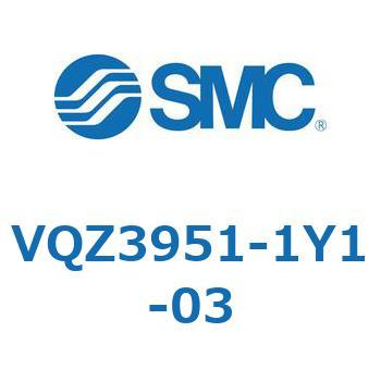 VQZ3951-1Y1-03 V Series(VQZ3951) SMC DINターミナル 空気用 混載用3ポートN.O. 管接続口径3/8