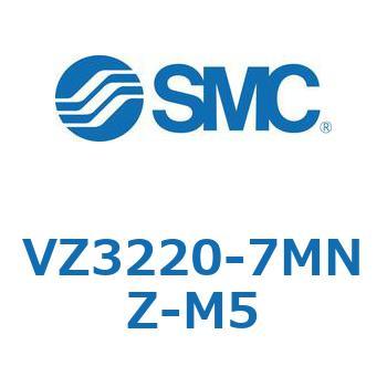 VZ3220-7MNZ-M5 V Series(VZ3220) SMC 5ポート 空気用 2位置ダブル 管接続口径M5×0.8