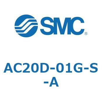 AC20D-01G-S-A モジュラタイプエアコンビネーション フィルタレギュレータ+ミストセパレータ AC20D-A～AC40D-A SMC 45337634