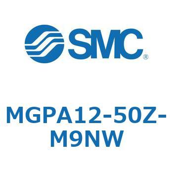 ガイド付薄形シリンダ(MGPA12-～) SMC