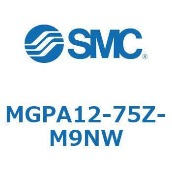 ガイド付薄形シリンダ(MGPA12-～) SMC