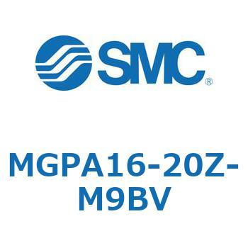 ガイド付薄形シリンダ(MGPA16-～) SMC