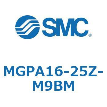 ガイド付薄形シリンダ(MGPA16-～) SMC