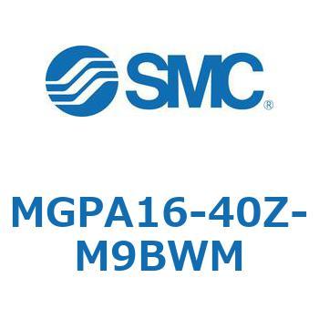 ガイド付薄形シリンダ(MGPA16-～) SMC