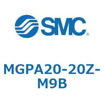 ガイド付薄形シリンダ(MGPA20-～) SMC