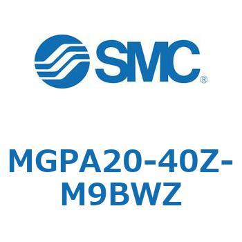 ガイド付薄形シリンダ(MGPA20-～) SMC