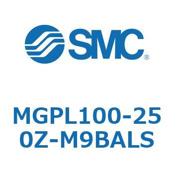 ガイド付薄形シリンダ(MGPL100-～) SMC
