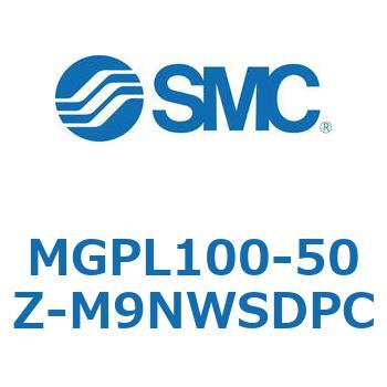 ガイド付薄形シリンダ(MGPL100-～) SMC