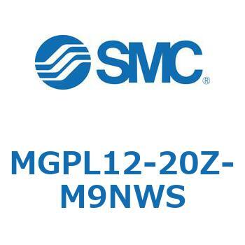 ガイド付薄形シリンダ(MGPL12-2～) SMC