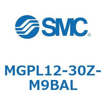 MGPL12-30Z-M9BAL ガイド付薄形シリンダ(MGPL12-3～) SMC 複動片ロッド ボールブッシュ シリンダストローク30mm