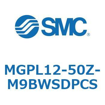 ガイド付薄形シリンダ(MGPL12-5～) SMC