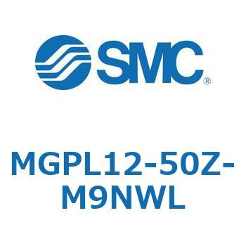 ガイド付薄形シリンダ(MGPL12-5～) SMC