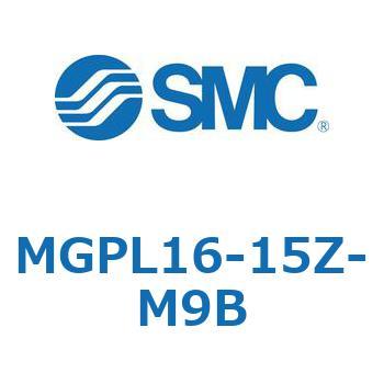 ガイド付薄形シリンダ(MGPL16-1～) SMC