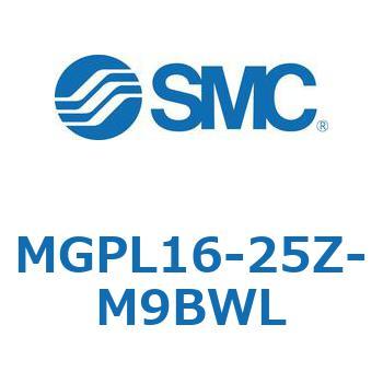 ガイド付薄形シリンダ(MGPL16-2～) SMC