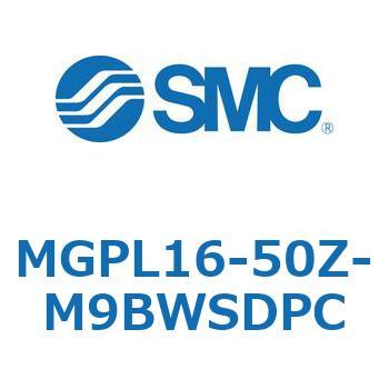 ガイド付薄形シリンダ(MGPL16-5～) SMC