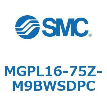 ガイド付薄形シリンダ(MGPL16-7～) SMC