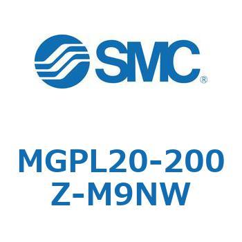 ガイド付薄形シリンダ(MGPL20-2～) SMC