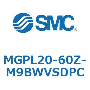 ガイド付薄形シリンダ(MGPL20-6～) SMC