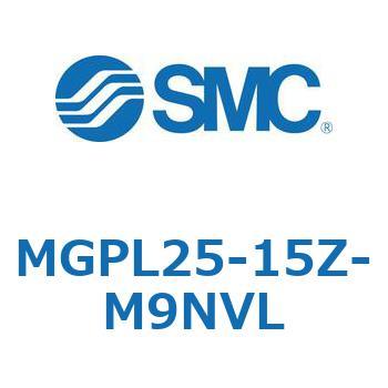 ガイド付薄形シリンダ(MGPL25-1～) SMC