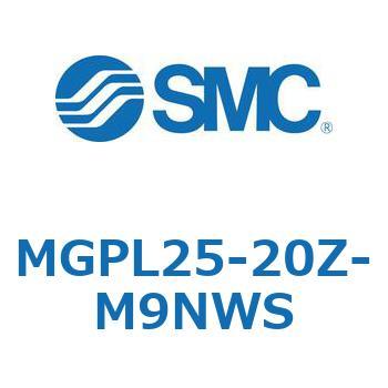 ガイド付薄形シリンダ(MGPL25-2～) SMC