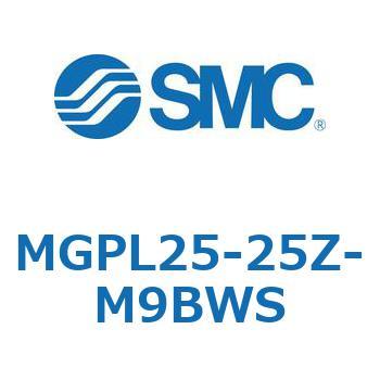 ガイド付薄形シリンダ(MGPL25-2～) SMC