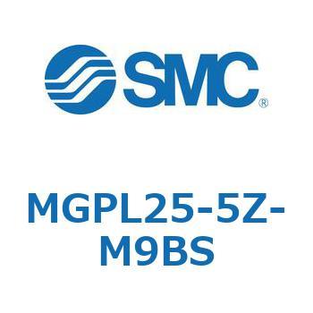 ガイド付薄形シリンダ(MGPL25-5～) SMC