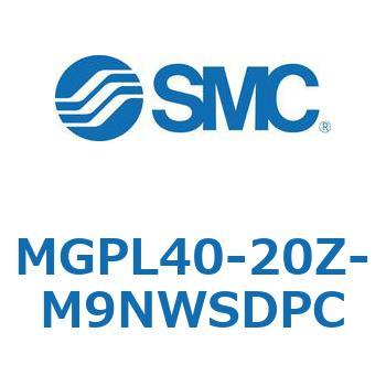 ガイド付薄形シリンダ(MGPL40-2～) SMC