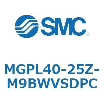 ガイド付薄形シリンダ(MGPL40-2～) SMC