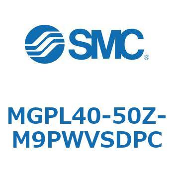 ガイド付薄形シリンダ(MGPL40-5～) SMC