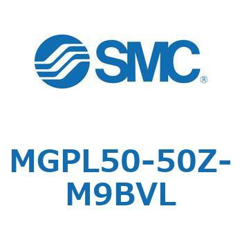 ガイド付薄形シリンダ(MGPL50-5～) SMC