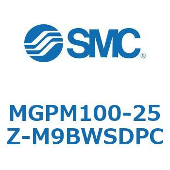 ガイド付薄形シリンダ(MGPM100～) SMC