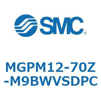 ガイド付薄形シリンダ(MGPM12-7～) SMC