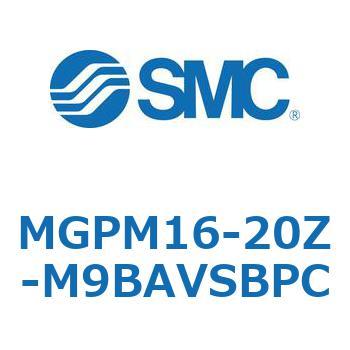 ガイド付薄形シリンダ(MGPM16-2～) SMC