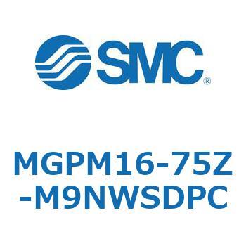 ガイド付薄形シリンダ(MGPM16-7～) SMC