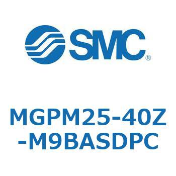 ガイド付薄形シリンダ(MGPM25-4～) SMC