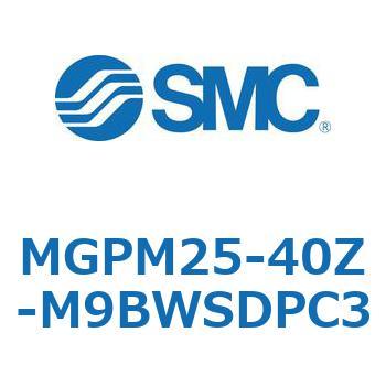 ガイド付薄形シリンダ(MGPM25-4～) SMC