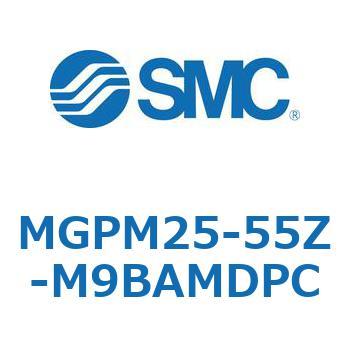 ガイド付薄形シリンダ(MGPM25-5～) SMC