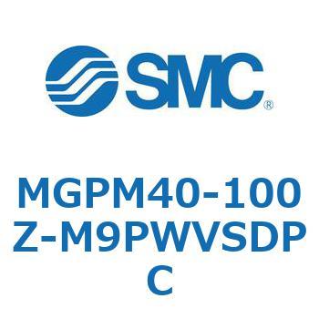 ガイド付薄形シリンダ(MGPM40-1～) SMC