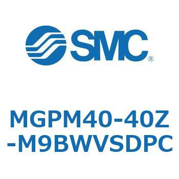 ガイド付薄形シリンダ(MGPM40-4～) SMC