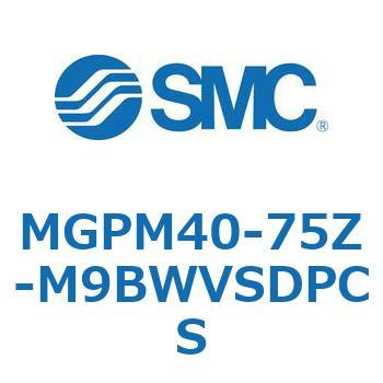 ガイド付薄形シリンダ(MGPM40-7～) SMC
