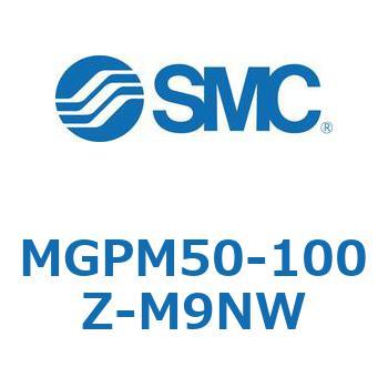 ガイド付薄形シリンダ(MGPM50-1～) SMC