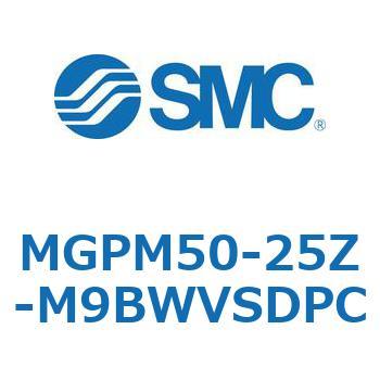 ガイド付薄形シリンダ(MGPM50-2～) SMC