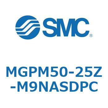 ガイド付薄形シリンダ(MGPM50-2～) SMC