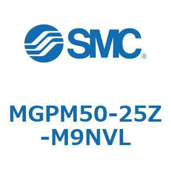 ガイド付薄形シリンダ(MGPM50-2～) SMC