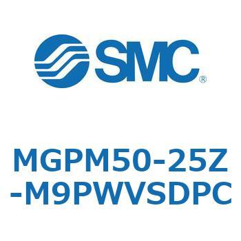 ガイド付薄形シリンダ(MGPM50-2～) SMC