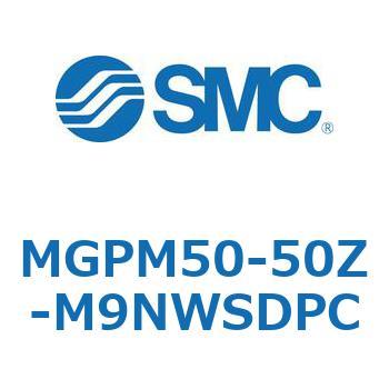 ガイド付薄形シリンダ(MGPM50-5～) SMC