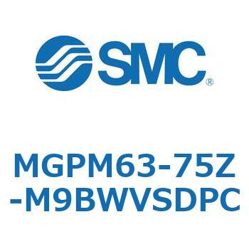 ガイド付薄形シリンダ(MGPM63-7～) SMC